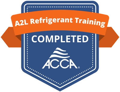 A2L Refrigerant Training Completed by ACCA